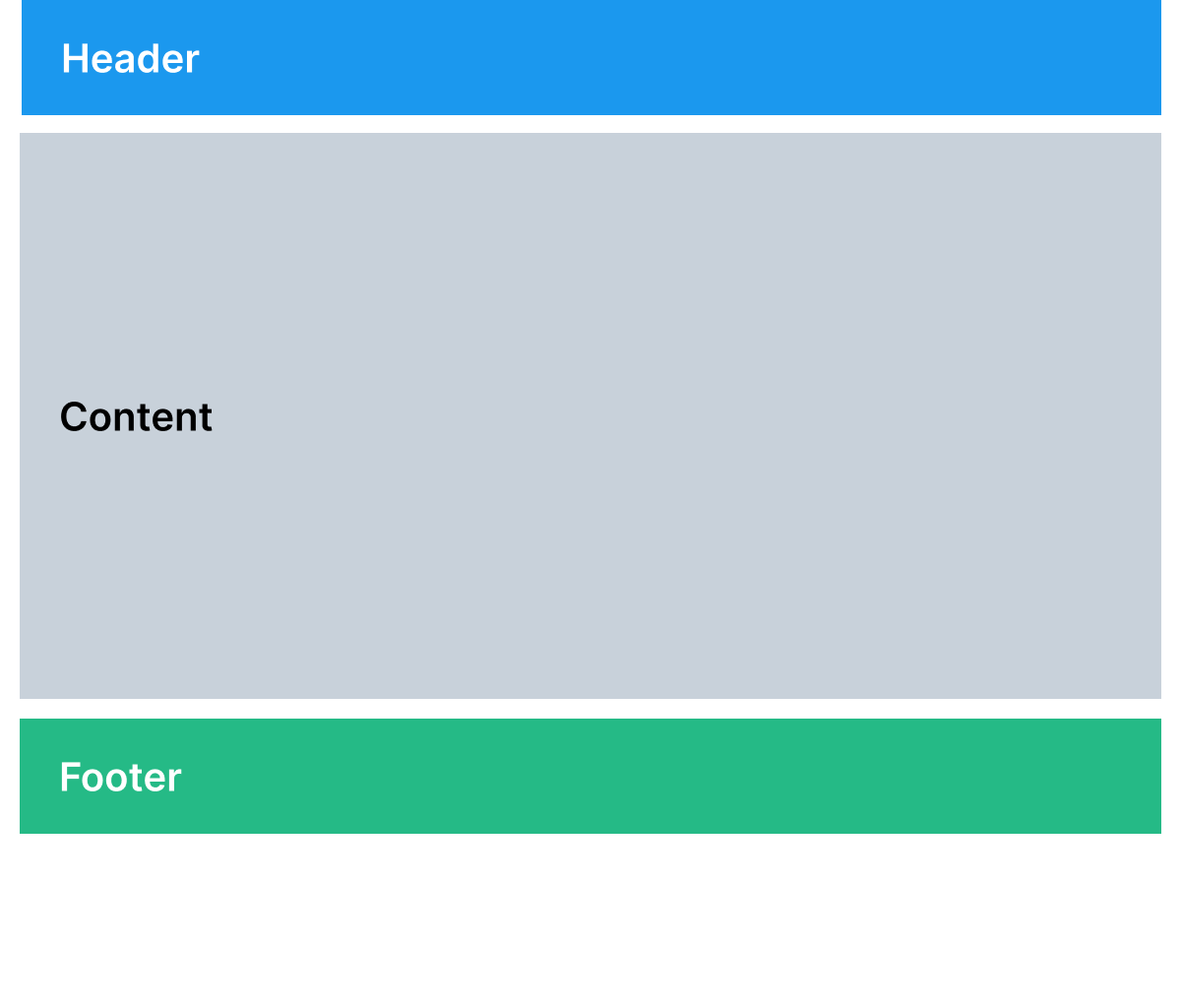 Content only full size